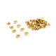 Copy of 9mm Round Flat Head Punk Studs - (Pack of 50)